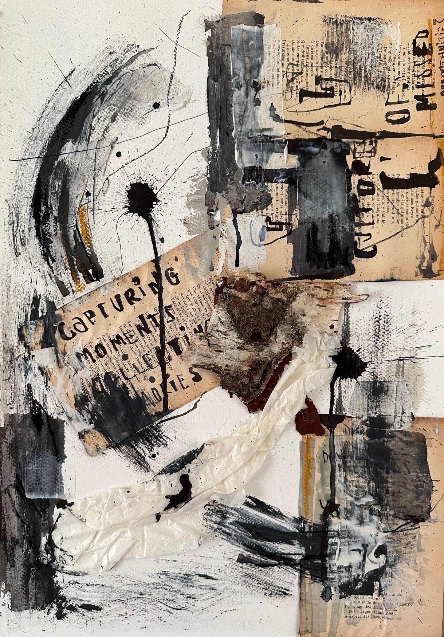 As loud as whispers 35x50 cm