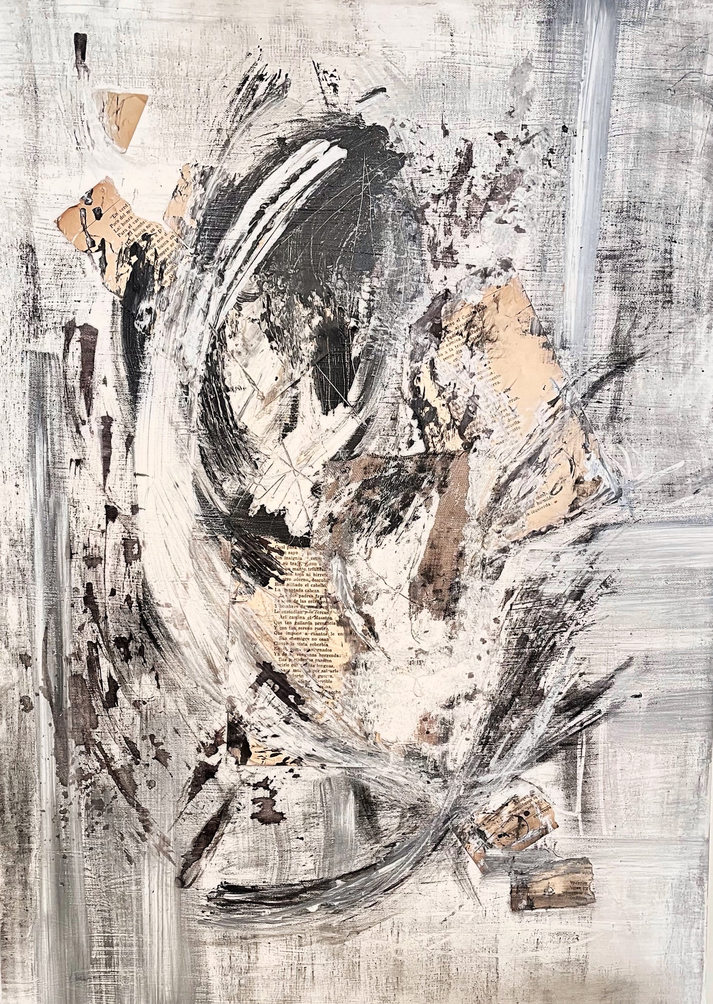 Finding order in chaos 50x70cm